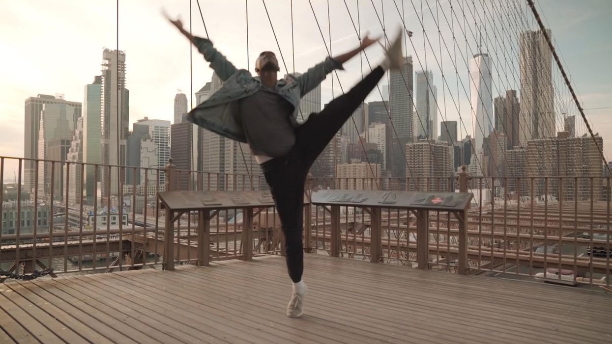 Dancers Perform 'COOL' From West Side Story' Around New York City