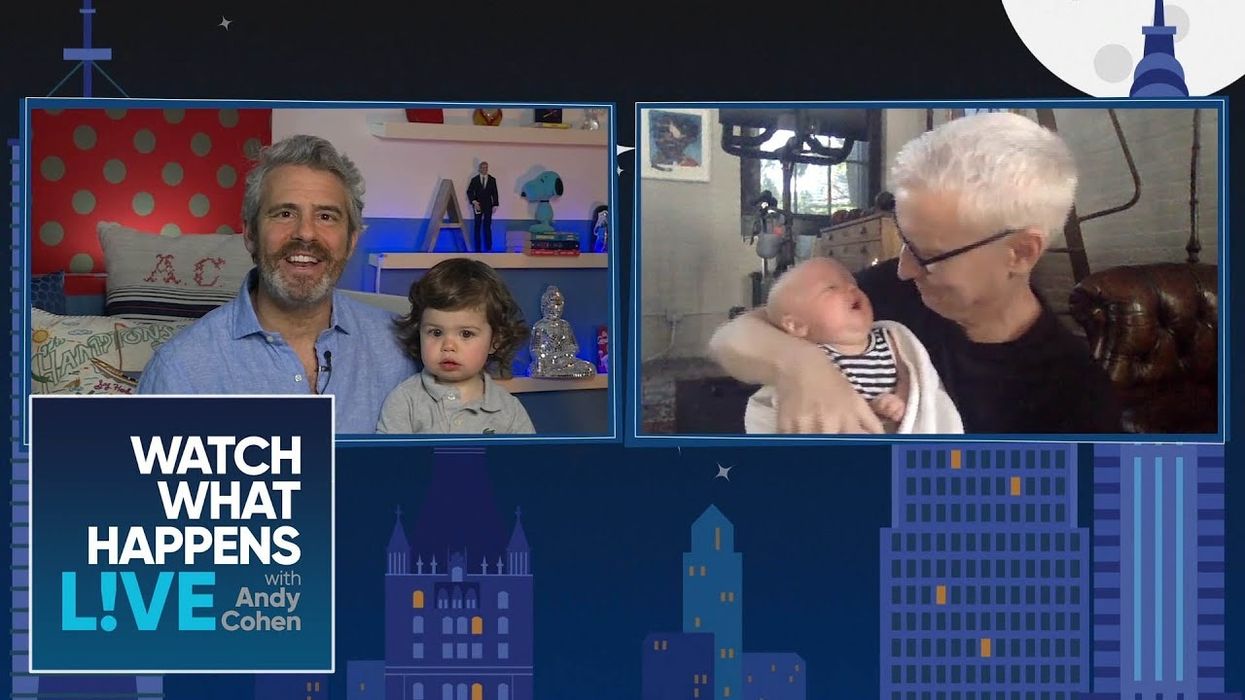 Andy Cohen's And Anderson Cooper's Sons Virtually Meet For The First Time
