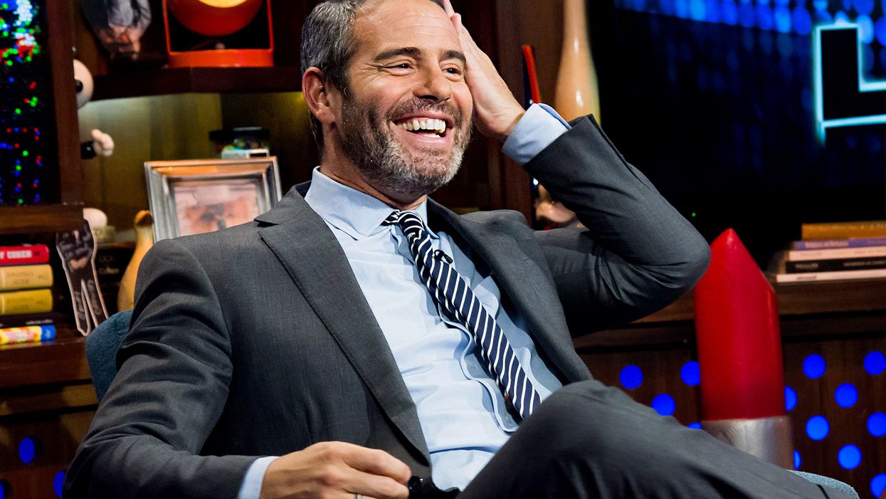 Andy Cohen Officiates a Wedding on 'Watch What Happens Live'