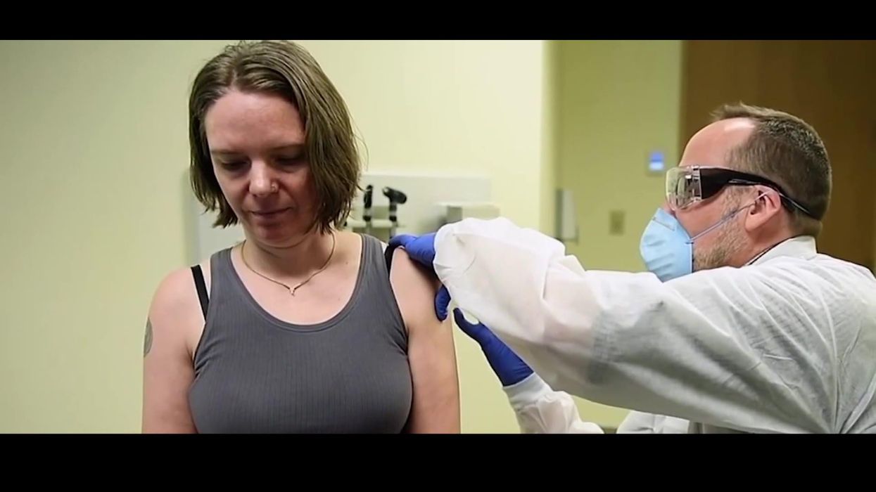 The First Person To Take Part In COVID-19 Trials Talks Side Effects & Receiving The Vaccine
