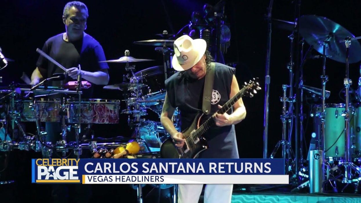 Carlos Santana Returns To His Residency In Vegas