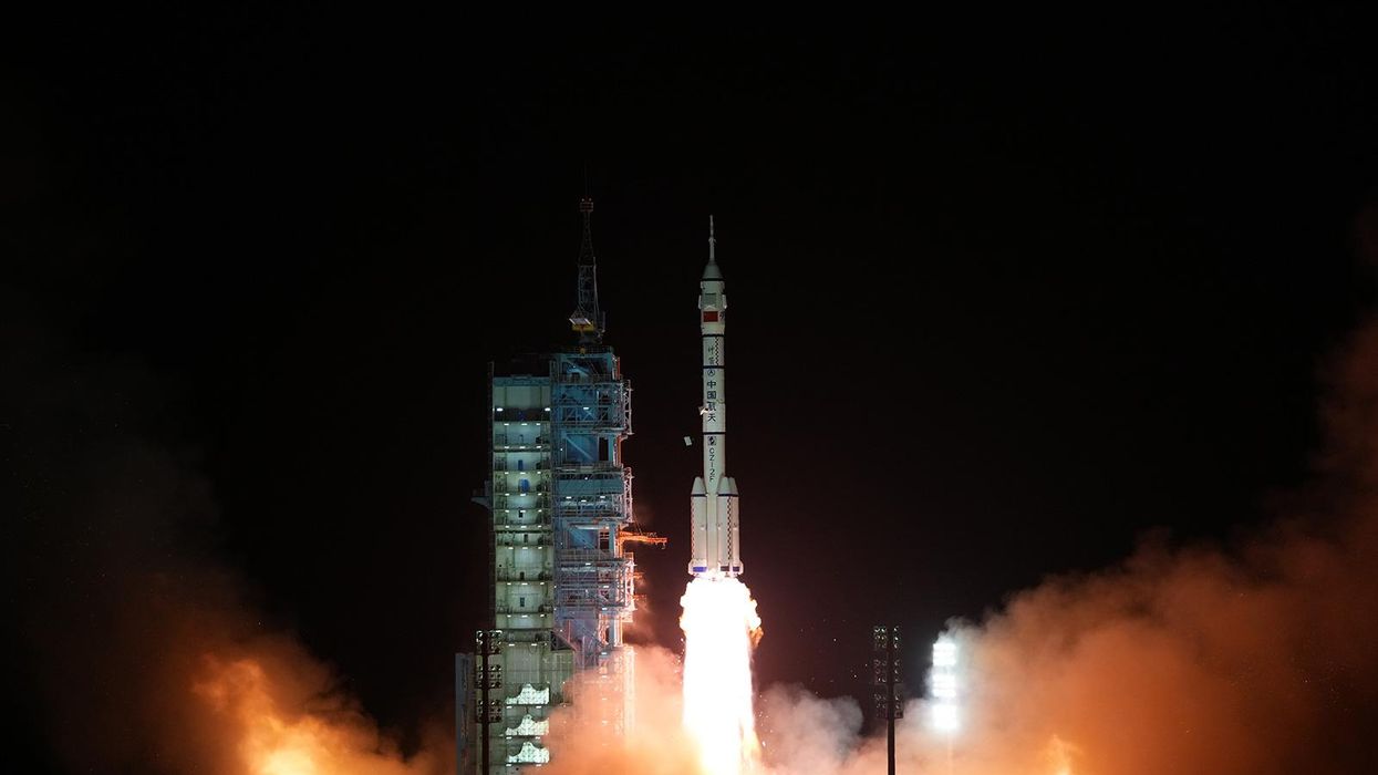 China Launches Three Astronauts to New Space Station