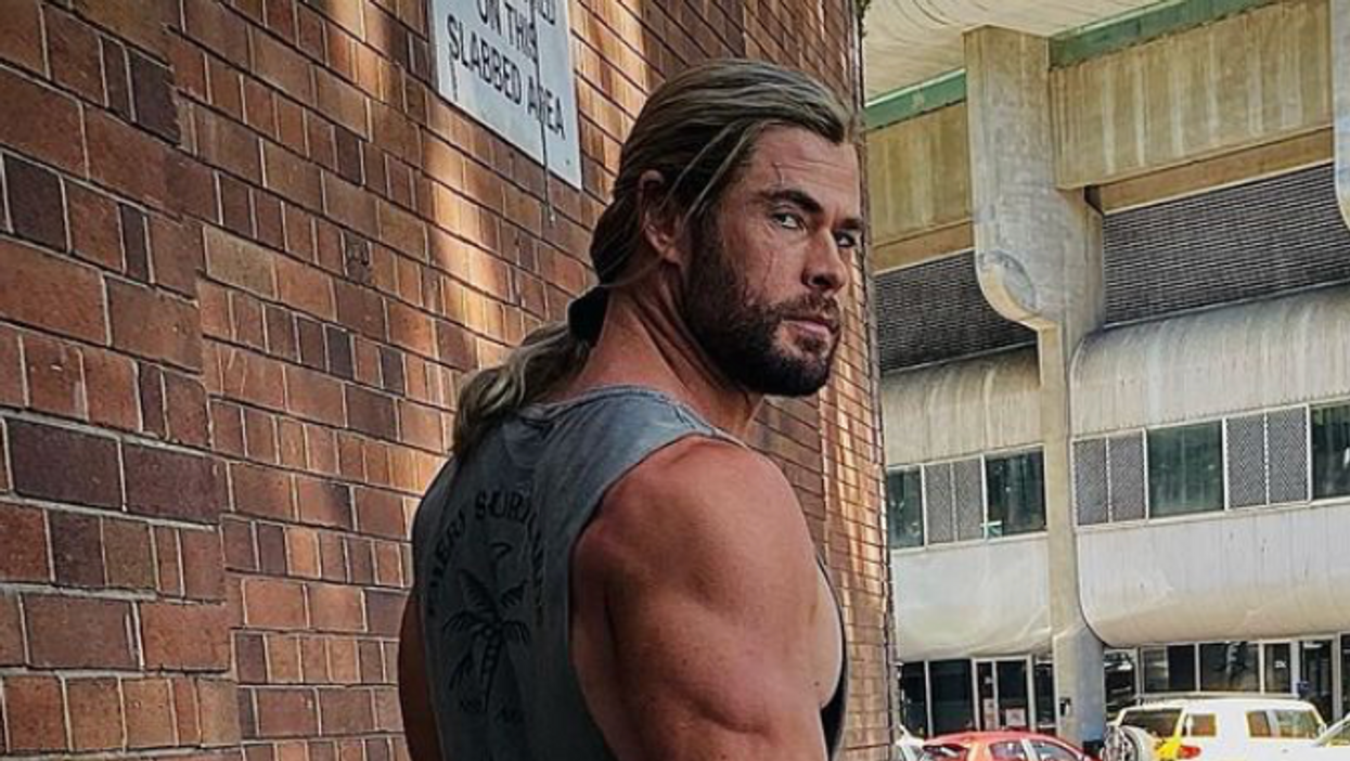 Chris Hemsworth Wraps Up Filming For 'Thor 4' On National "No Flex Day"