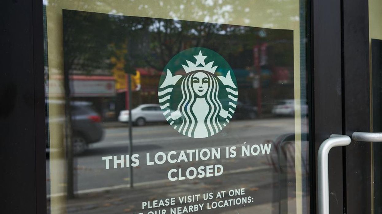 Closed Starbucks Store