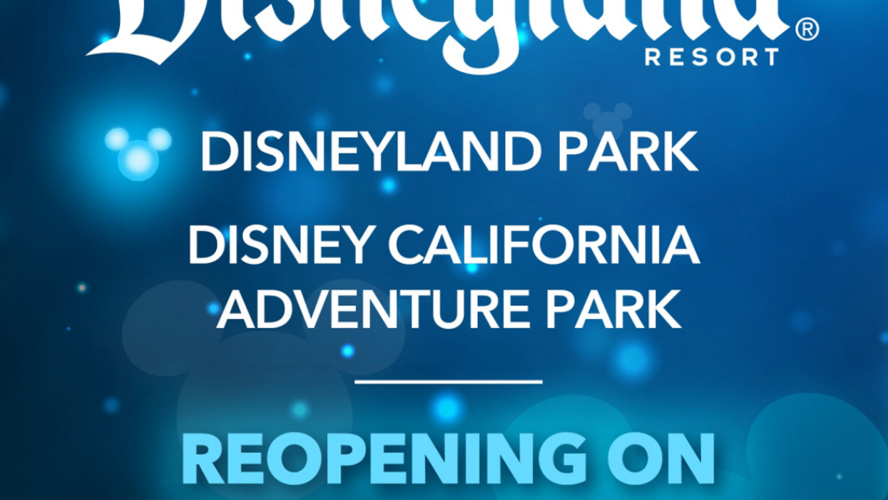 Disneyland Scheduled To Reopen April 30th!