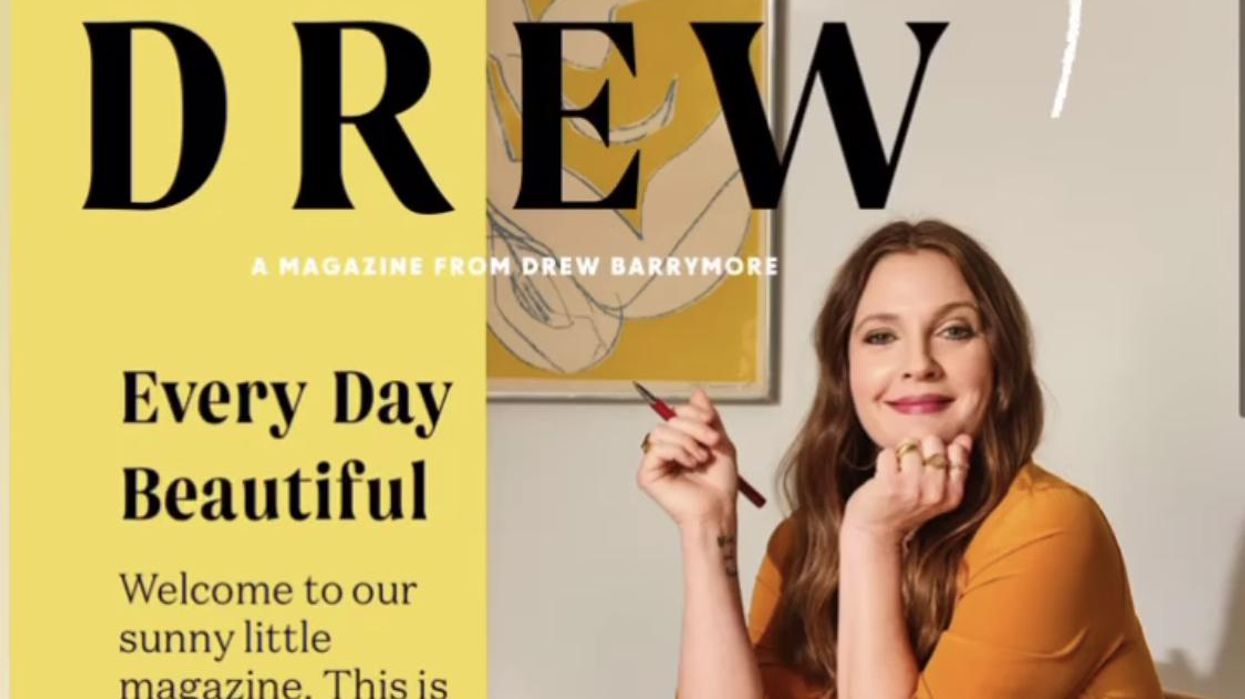 Drew Barrymore Launching DREW Magazine