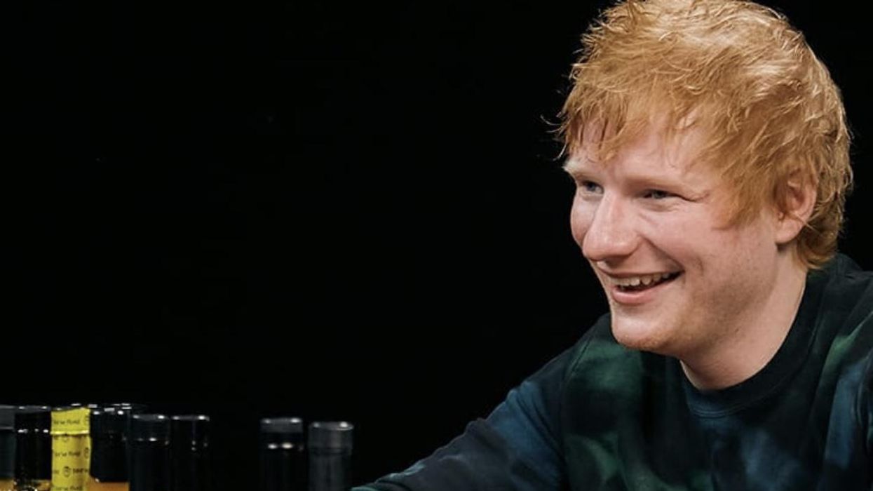 Ed Sheeran Sweats It Out In His Appearance on 'Hot Ones'