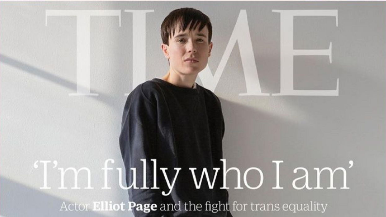 Elliot Page Graces Cover of Time Magazine
