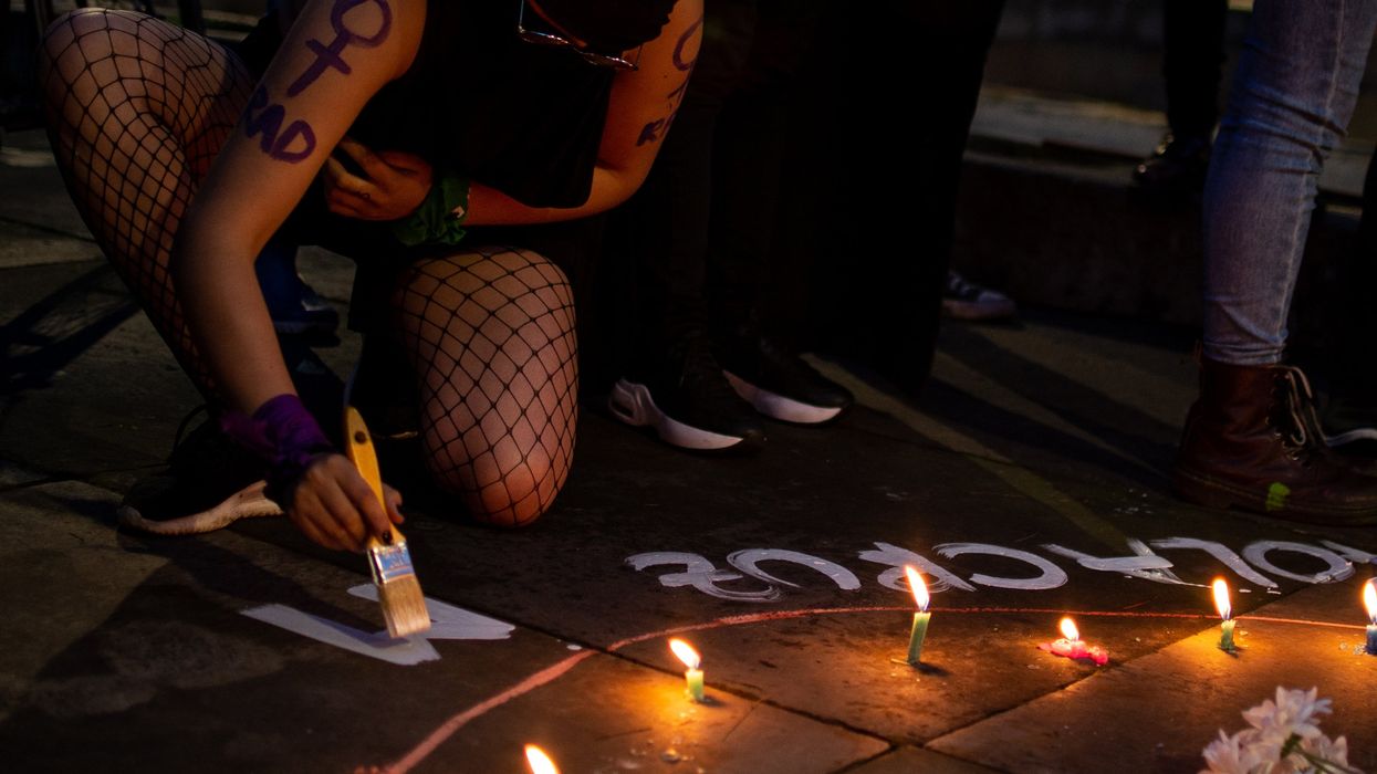 Femicide protests Colombia