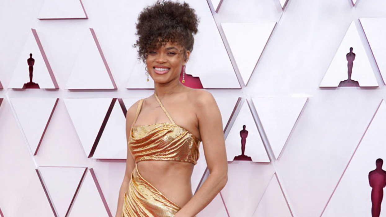Andra Day Paid Homage to Billie Holiday on the Oscars Red Carpet in the Coolest Way