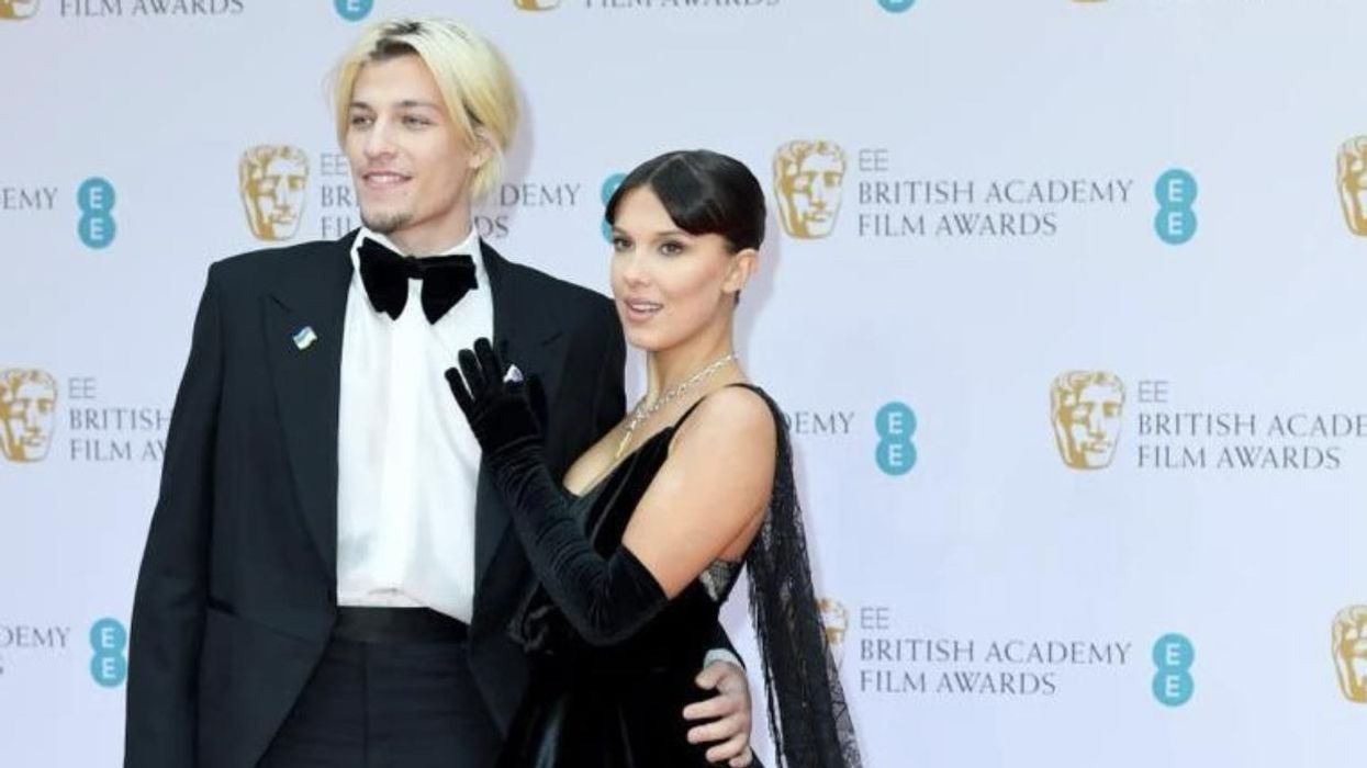 Millie Bobby Brown & Boyfriend Jake Bongiovi Make Red Carpet Debut at  BAFTAs 2022, 2022 BAFTAS, BAFTAs, Jake Bongiovi, Millie Bobby Brown