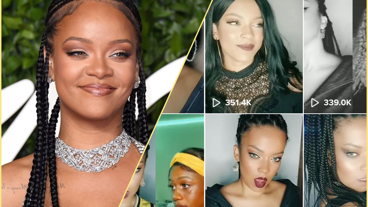 Rihanna Finds Her Doppelgänger on Tiktok