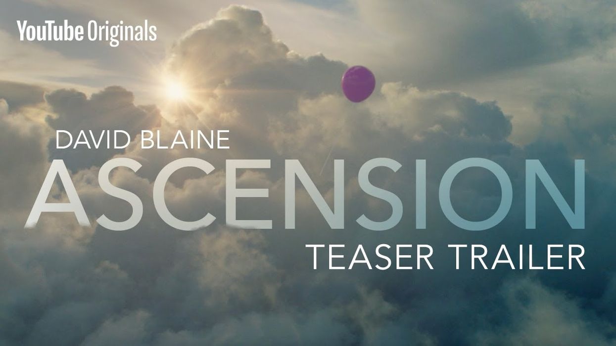 David Blaine's YouTube Special 'Ascension' Moves Date And Location