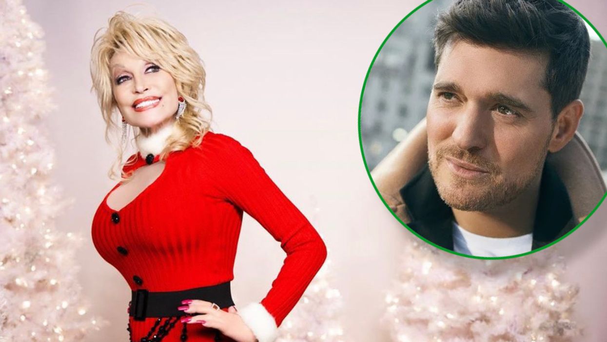 Michael Bublé 'Cozies Down' With Dolly Parton On New Holiday Single