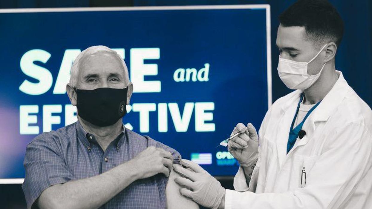 Mike Pence Receives Coronavirus Vaccine