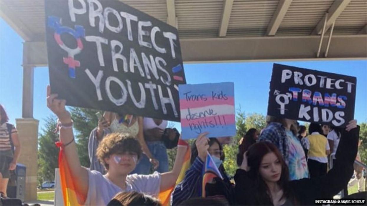 Thousands of Virginia Students Walk Out to Protest Anti-Trans Policies
