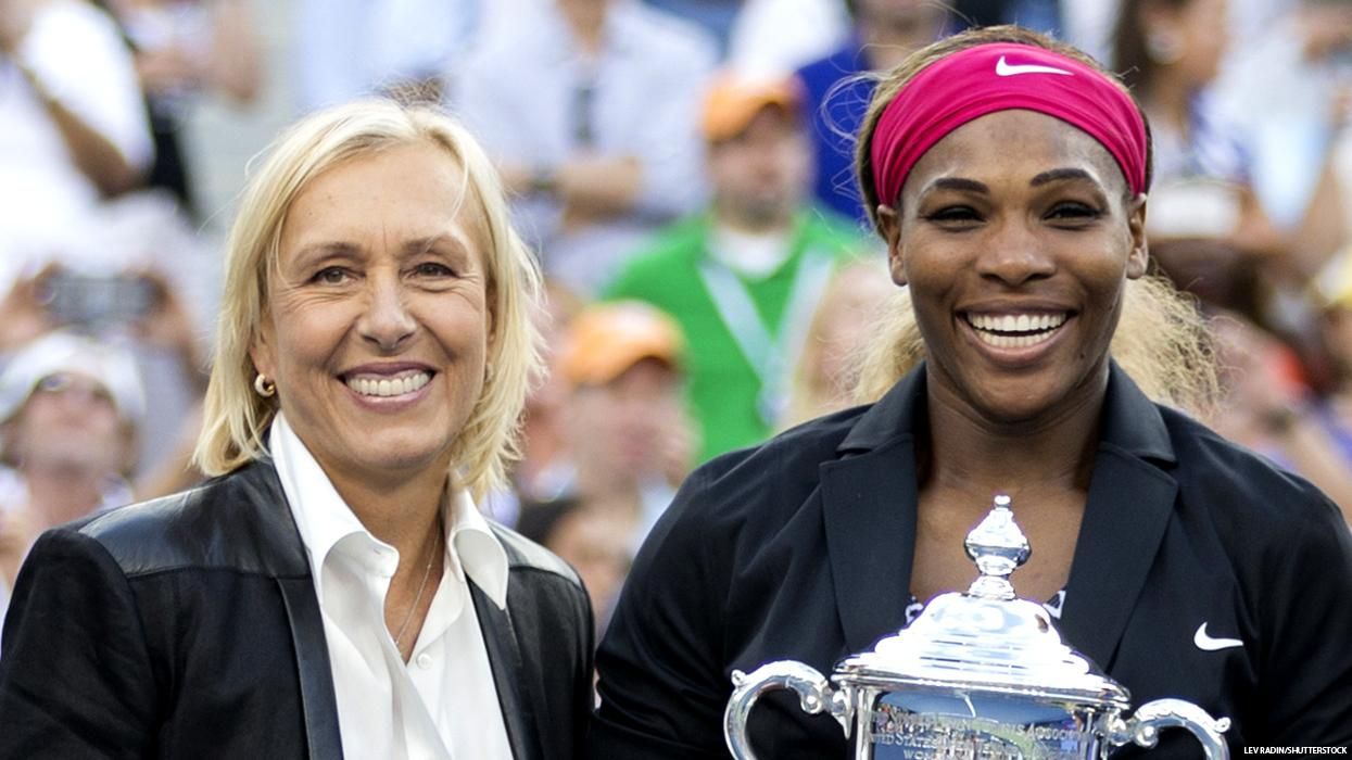 Out Tennis Great Martina Navratilova Talks Serena Williams' Impact on Female Players