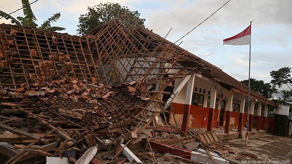 Earthquake Leaves 56 Dead in Indonesia