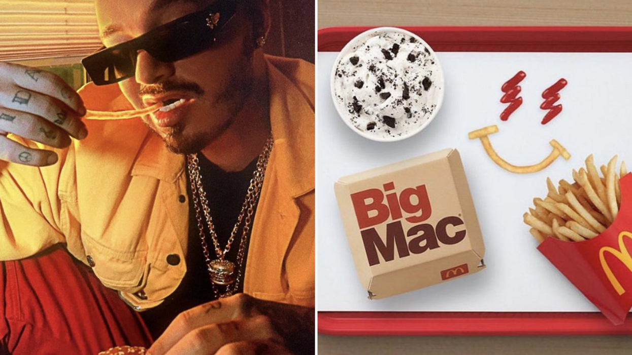 J Balvin Becomes The Latest Star To Collab With McDonald's