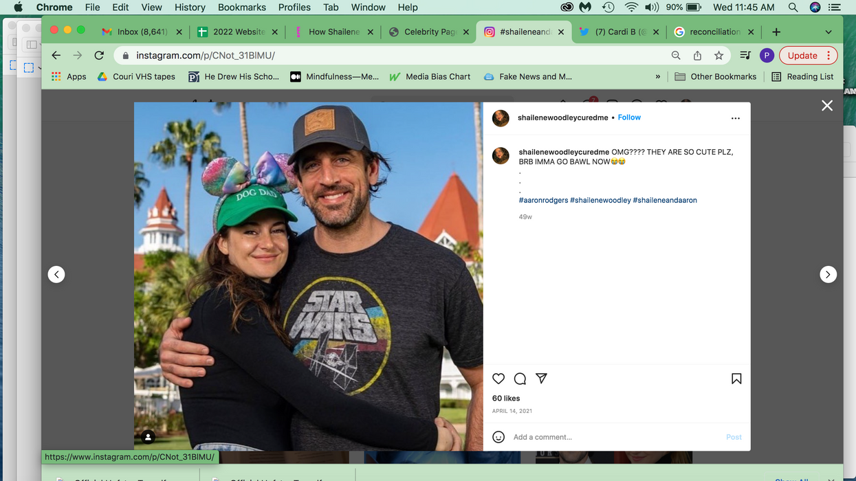 Shailene Woodley and Aaron Rodgers Are Trying to Make Things Work Again