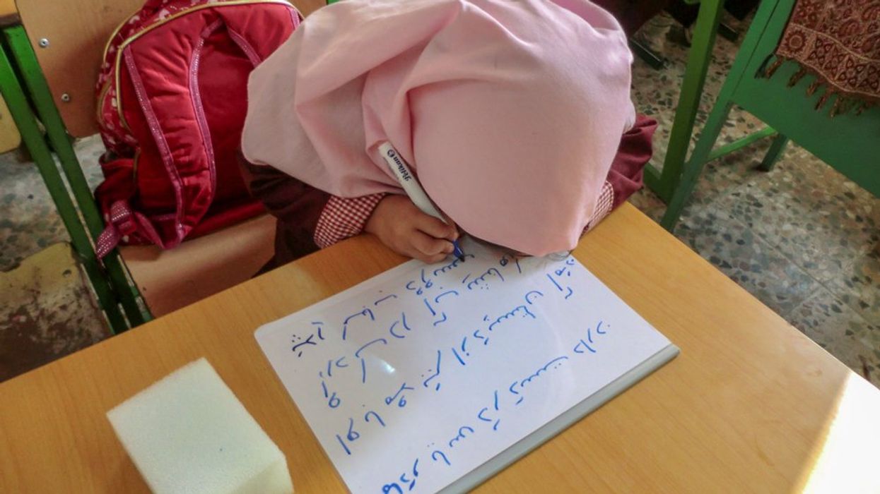 Iran schoolgirl