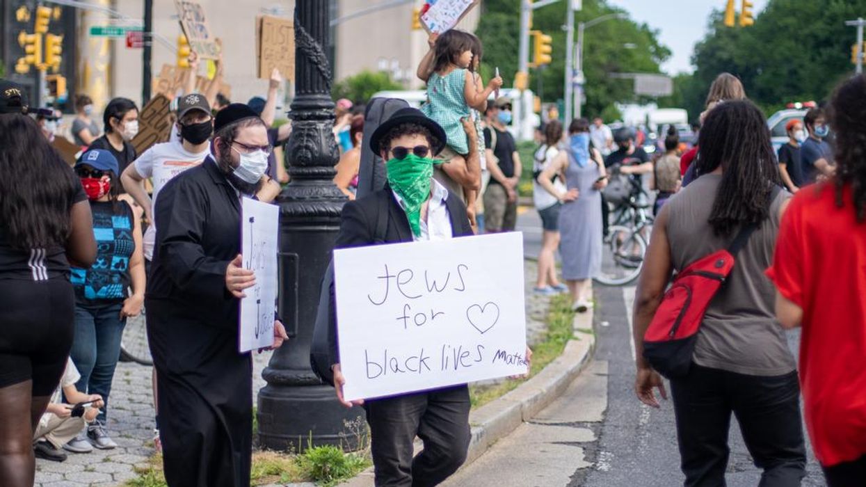 Jews for Black Lives Matter protest sign