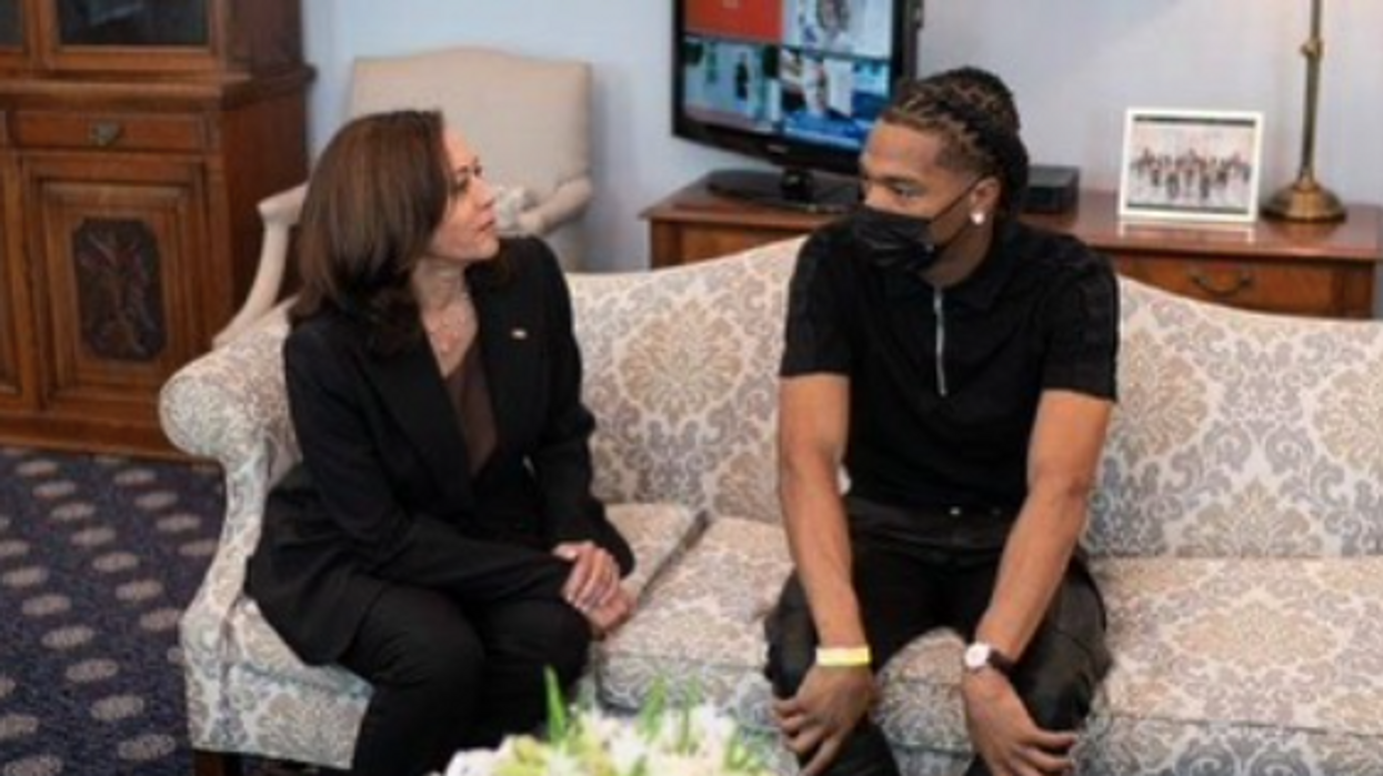 Rapper Lil Baby Meets With Kamala Harris At The White House