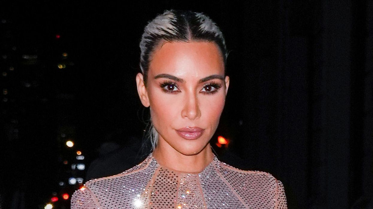 	Kim Kardashian, here in September, has issued a statement condemning anti-semitic hate speech.