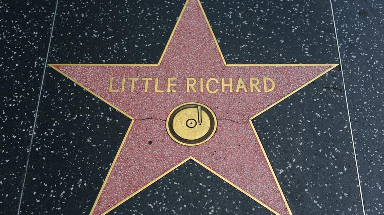 Little Richard Walk of Fame star