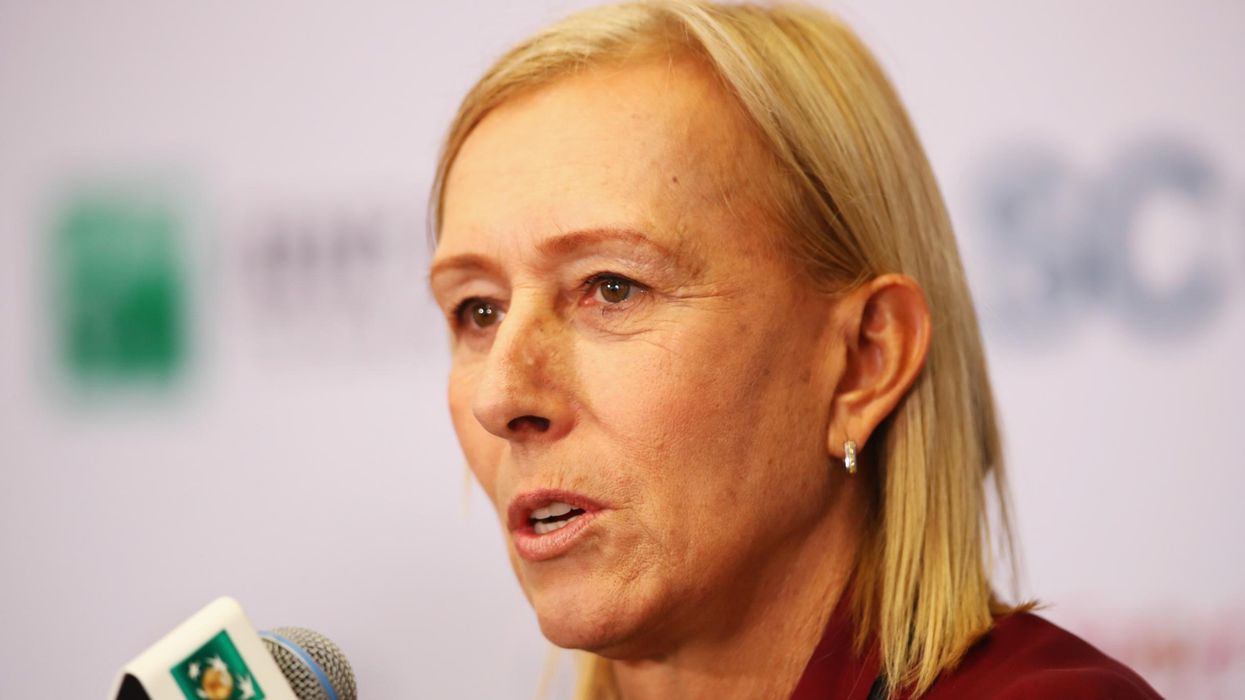 Martina Navratilova won 59 grand slam titles across singles, doubles and mixed doubles competitions.
