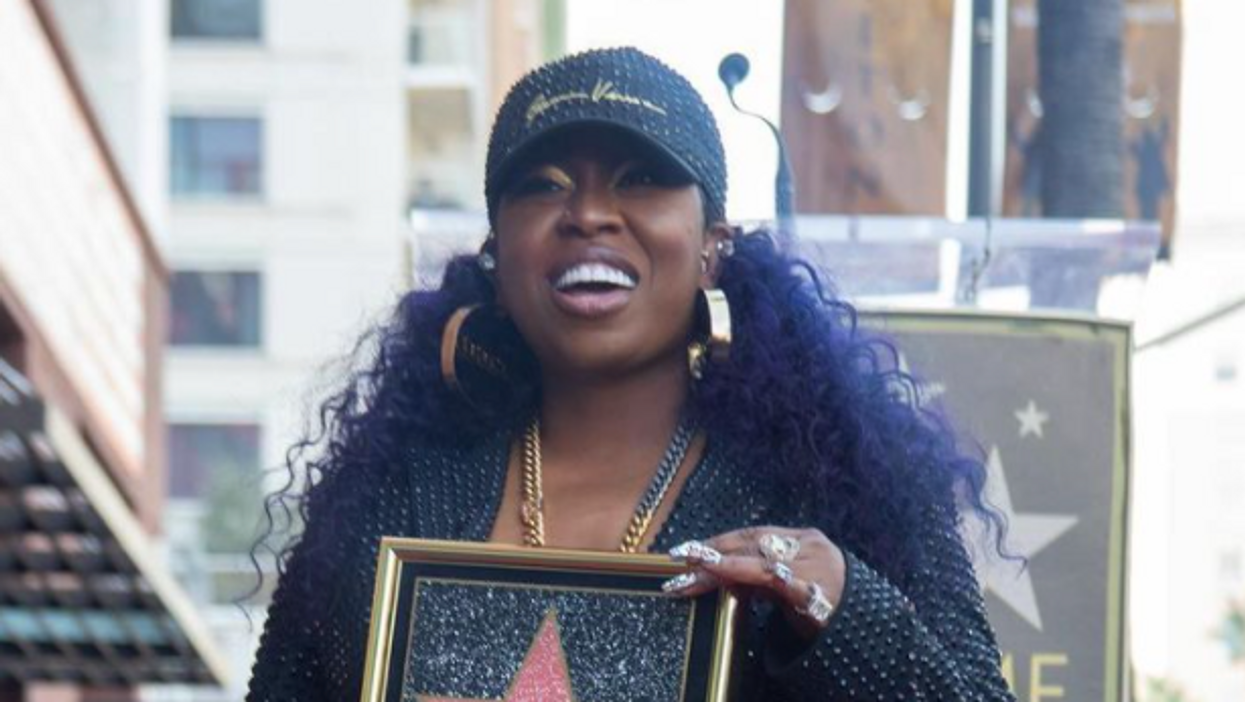 Missy Elliott Receives Star On Hollywood's Walk Of Fame