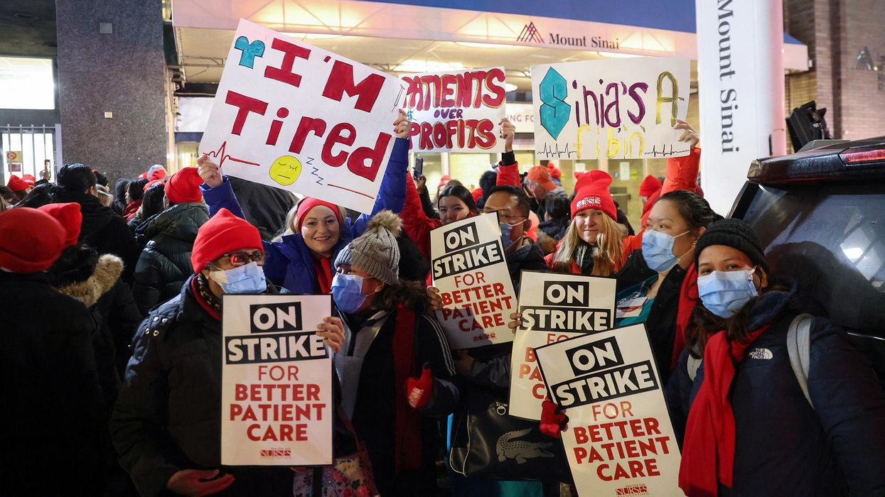 New York City nurses strike