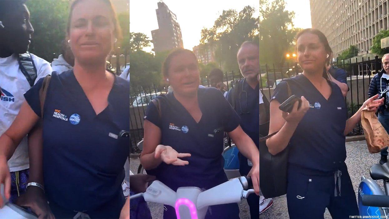 New York Nurse Sparks White Supremacy Debate in Viral Citi Bike Video