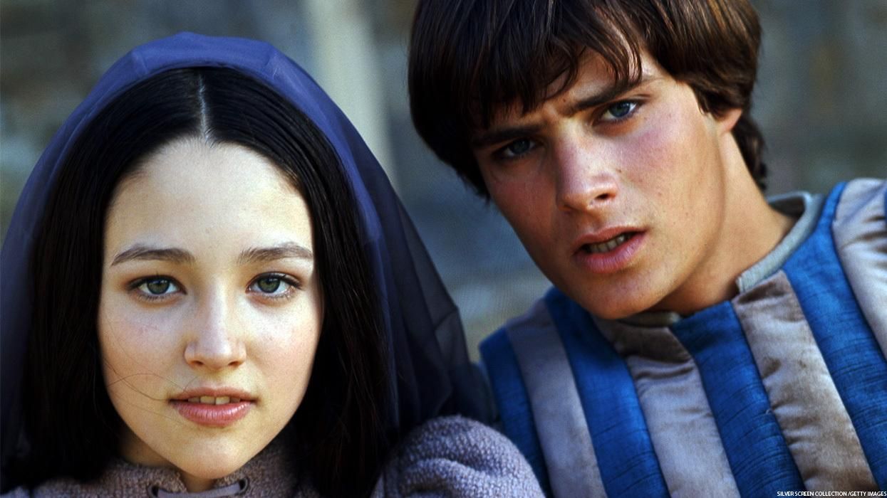​Olivia Hussey and Leonard Whiting in Romeo & Juliet