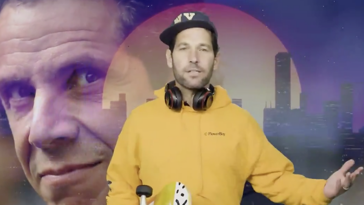Andrew Cuomo Partners With Paul Rudd For Comical PSA About Wearing A Mask
