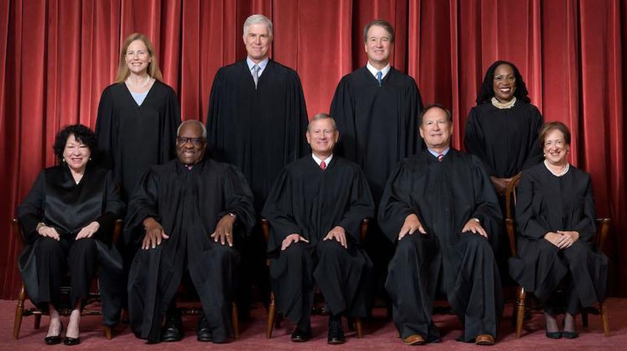 Photo of all nine SCOTUS justices