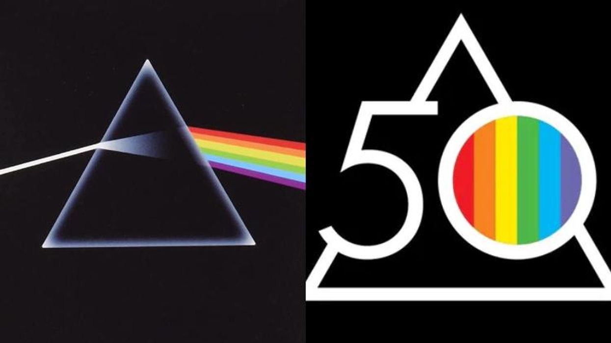 Pink Floyd 50th Anniversary Logo 