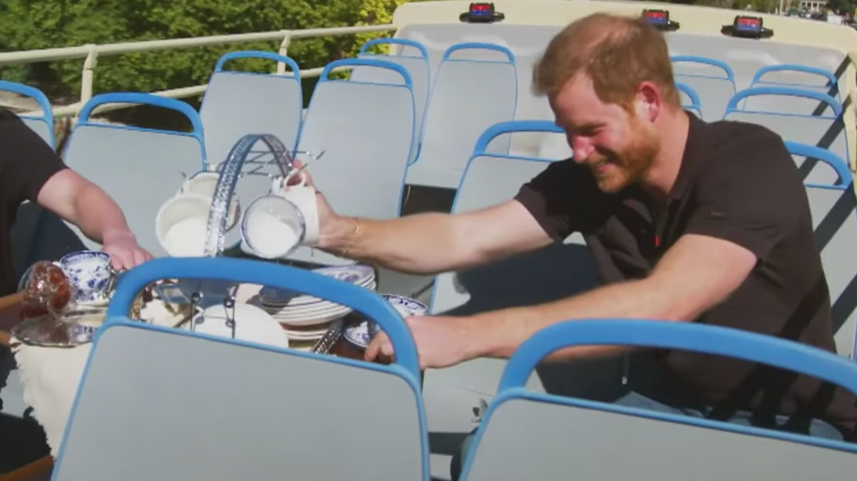 Prince Harry & James Corden Spend An Afternoon Together