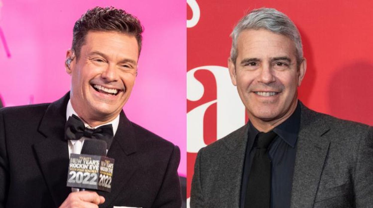 Ryan Seacrest and Andy Cohen