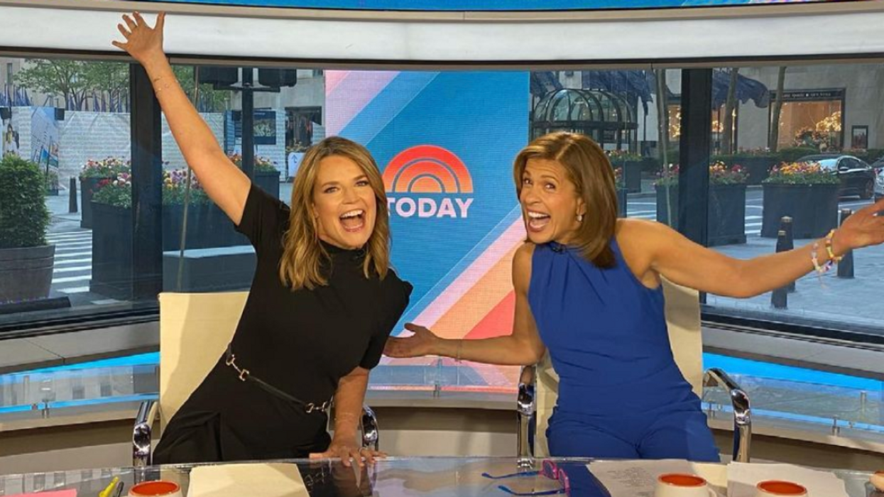 Savannah Guthrie And Hoda Kotb Sit Side by Side For First Time Since The Pandemic Began
