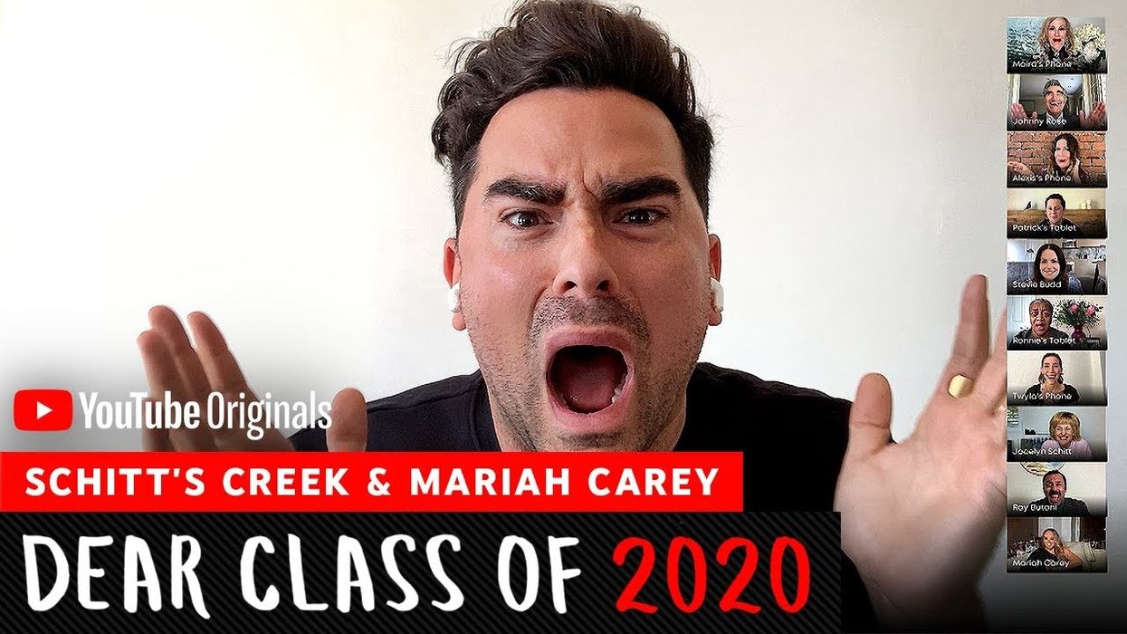 The Cast Of 'Schitt's Creek' And Mariah Carey Give 'Hero'-ic Send-Off For The Class Of 2020