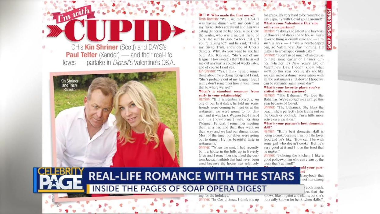 Soap Stars Share Romantic Qualities In Their Significant Others