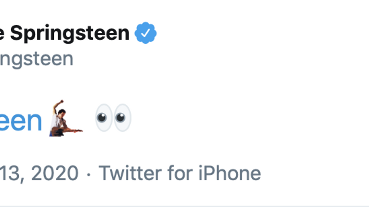 Bruce Springsteen's Emoji is Just Another Reason Why He's The Boss