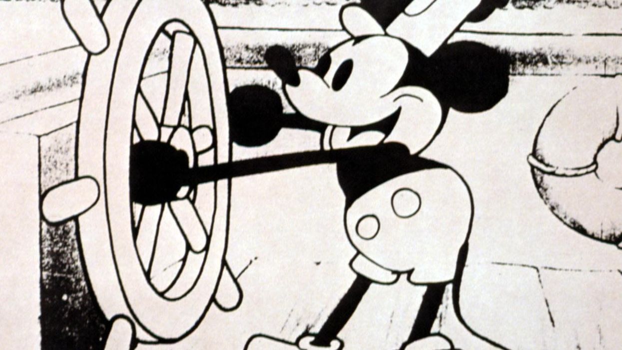 'Steamboat Willie' Mickey Mouse 