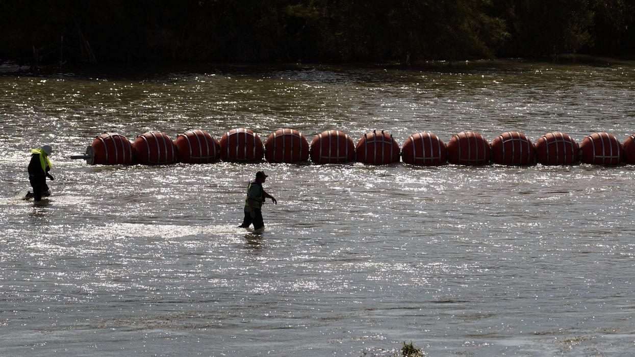 Texas Floating Border Sparks Legal Action