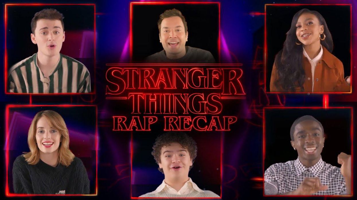 'Stranger Things' Cast Gives Us A Rapping Recap