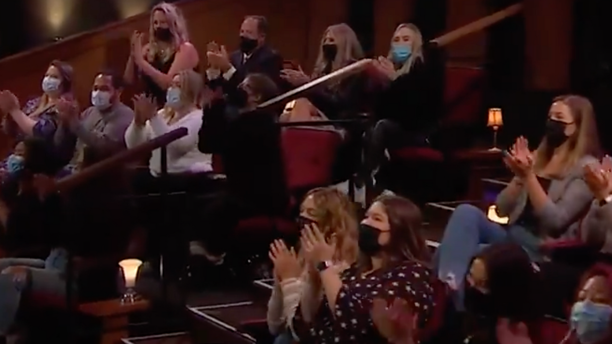 James Corden Welcomes Back Live Audience Since The Beginning Of The Pandemic