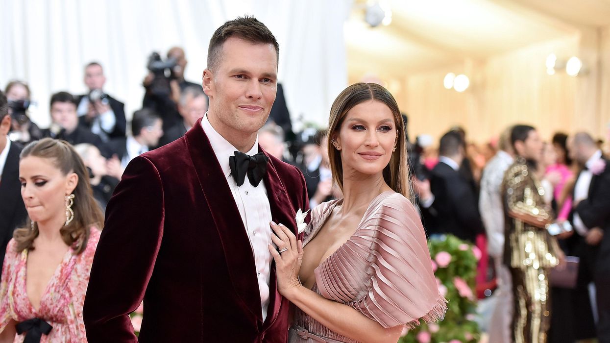 	Tom Brady (left) and Gisele Bündchen, pictured in New York in 2019.