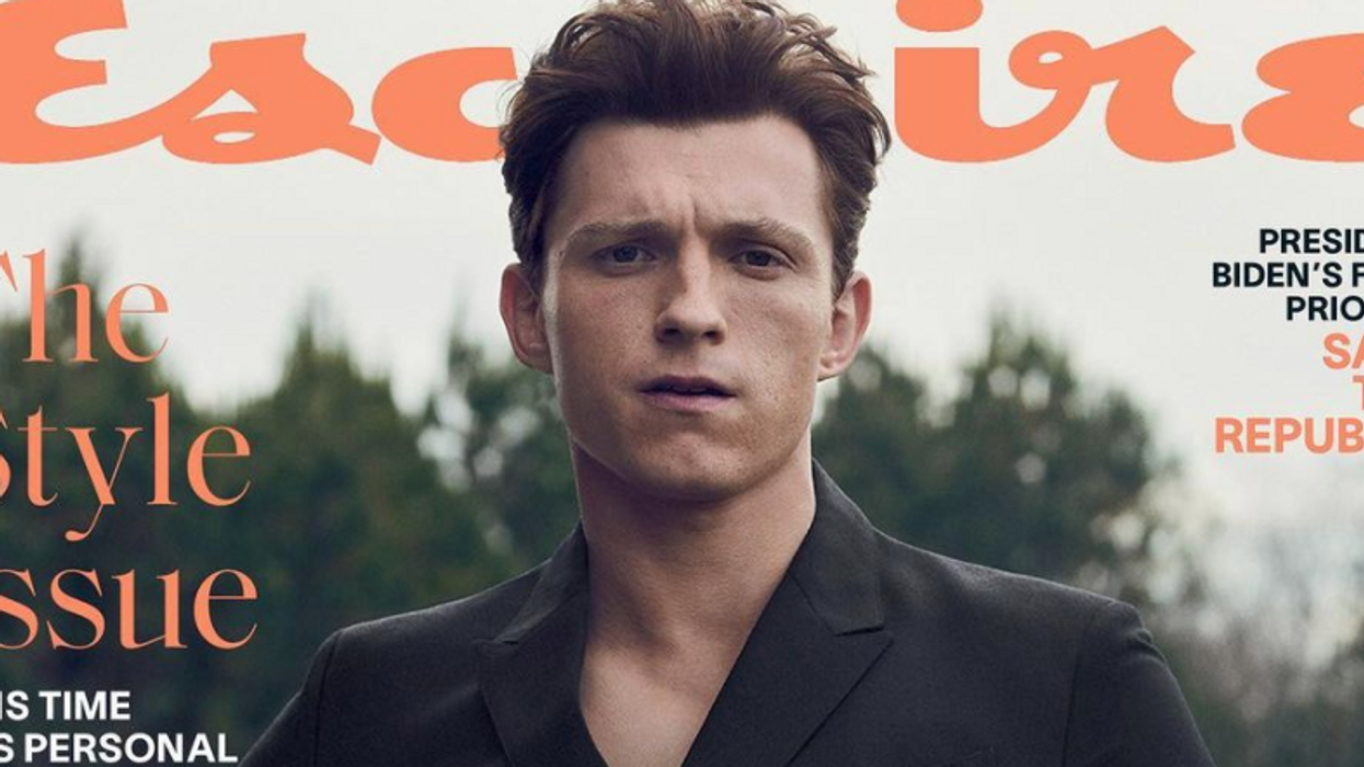 Tom Holland Graces the Cover of Esquire