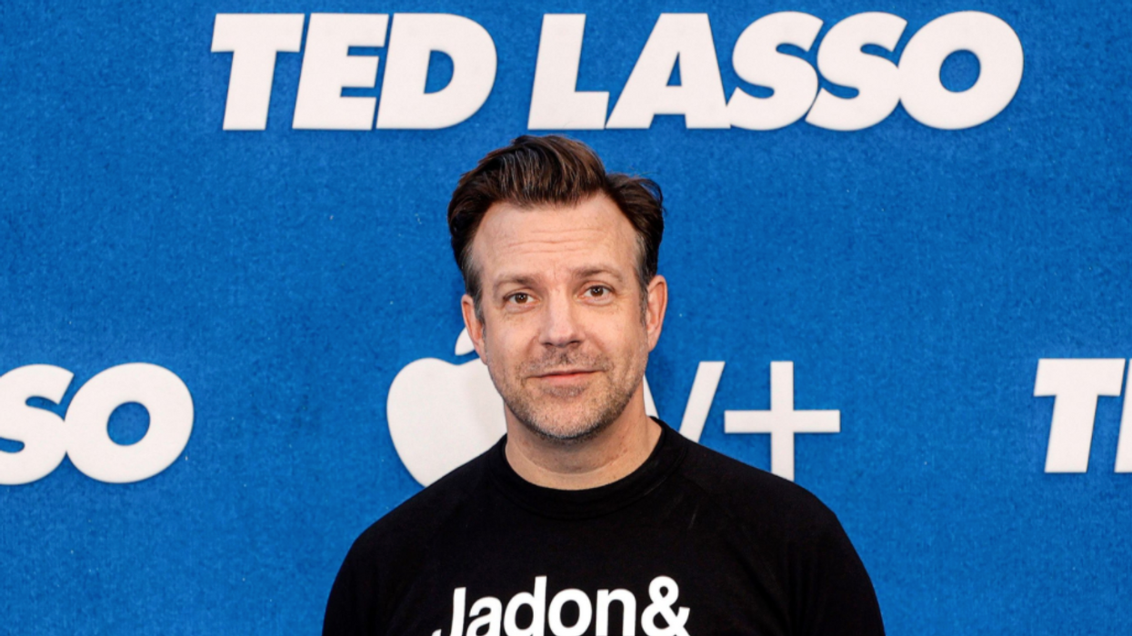 Jason Sudeikis Supports Black Soccer Players of England's National Team at 'Ted Lasso' Premiere